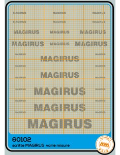 Magirus - lettering and logos - M60102