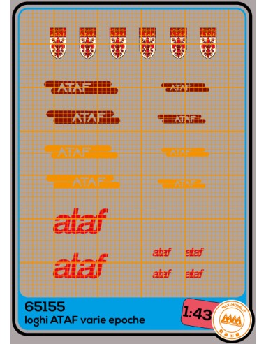 Loghi Ataf varie epoche - M65155