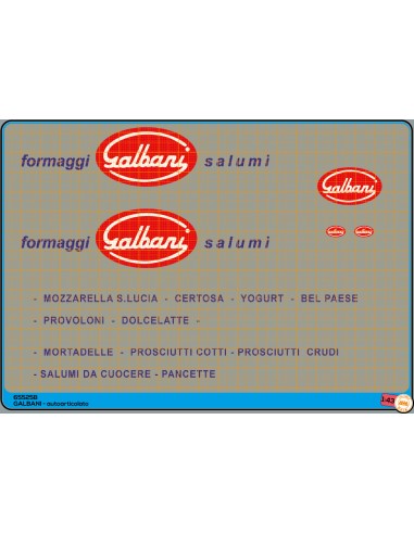 Galbani semitariler - M65525B