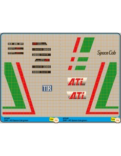 DAF ATi Space Cab, rosso-verde - M67347