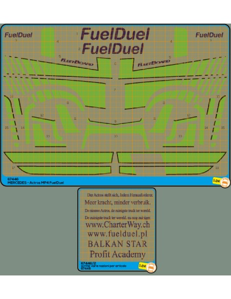 Mercedes Actros MP4 FuelDuel - 67446
