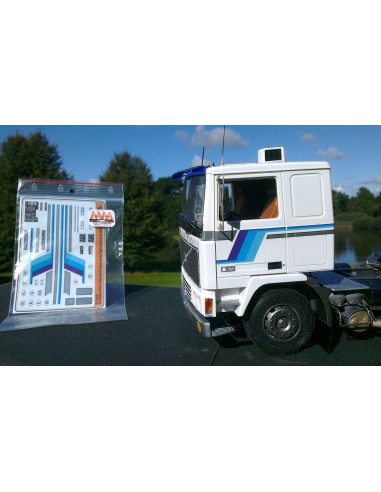 Volvo F10-F12 blu - M67364 model by C.Wagenaaar