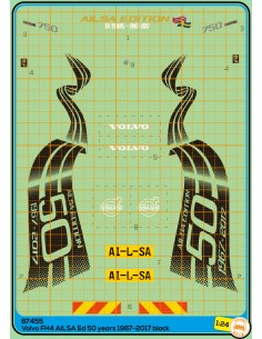 Volvo FH4 Ailsa Edition 50 anni nero - M67455BK