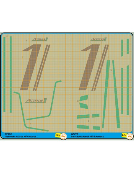 Mercedes Actros MP4 "ACTROS 1" - M67472