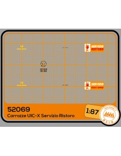 UIC-X Carriage Servizio Ristoro - M52069