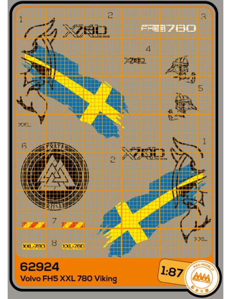 Volvo FH5 XXL 780 Viking - M62924 Volvo FH5 XXL 780 Viking - M62924