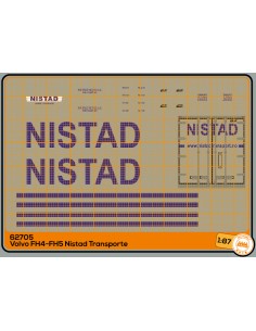 Nistad for Volvo FH4 - FH5 - M62705