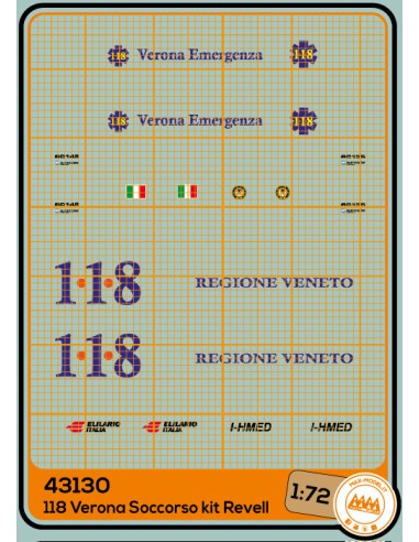 118 Verona Elilario Italy I-HMED - Revell kit - M43130