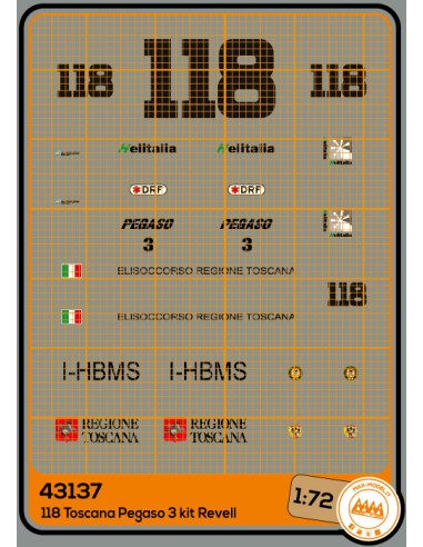 Air Rescue 118 Toscana Pegaso 3 BK 117 - Revell...