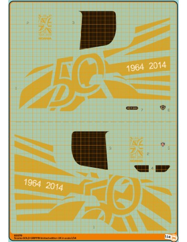 Scania Gold Griffin 50th - M69378