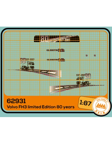 Volvo FH3 Limired Edition 80 years  - M62931