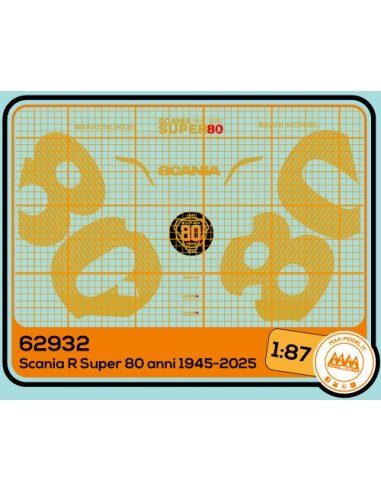 Scania R Super 80 anni 1945 2025