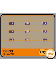 TIR cartello - M62103