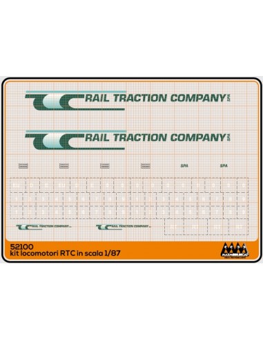 Rail Traction Company RTC - kit - M52100