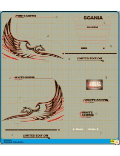 Scania R White Griffin - M67380W
