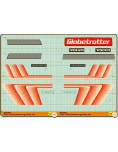 Volvo F12 Globetrotter gradient red - M67438R
