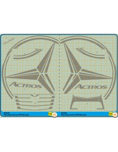 Mercedes - Actros MP4 silver - M67445