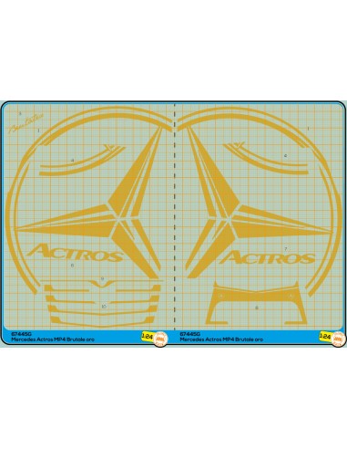 Mercedes - Actros MP4 oro - M67445G