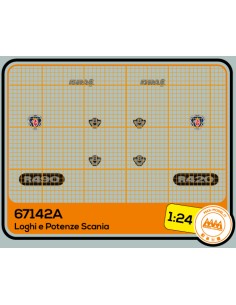 Loghi Scania - M67142A