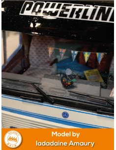 Triangular Front windscreen Flags - 1:24 - 3D - M849A model by Amaury Iadadaine