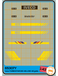 Iveco TurboStar 190-48 and 190-42 yellow - M65307Y