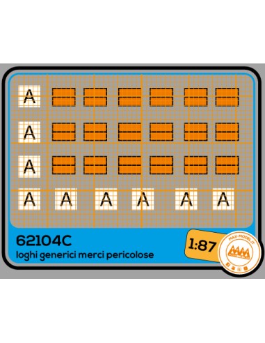 Generic logos for dangerous goods - M62104C