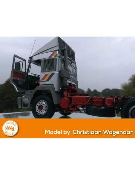 Iveco Turbostar 190-42 - cab interior decoration - M67121 model by Christiaan Wagenaar inside the door