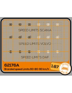 Loghi con limiti di velocità - M62176A