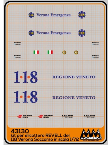 118 Verona Elilario Italy - Revell kit - M43130