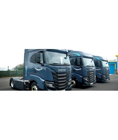 Amazon acquista da Iveco 1.064 S-WAY a gas compresso Amazon acquista da Iveco 1.064 S-WAY a gas compresso